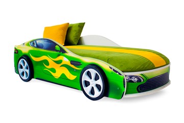 Детская кровать-машина Бондимобиль зеленый в Белгороде
