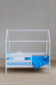 Кровать детская Домик, цвет белый в Старом Осколе