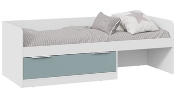 Кровать в детскую ТриЯ Марли Тип 1 (Белый/Серо-голубой) в Старом Осколе