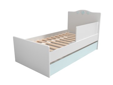 Кровать детская с ящиком и ограничителем НМ 041.07 «Лилу/Птички» в Старом Осколе
