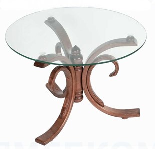 Стеклянный столик СЖ 5 средний тон/стекло в Старом Осколе