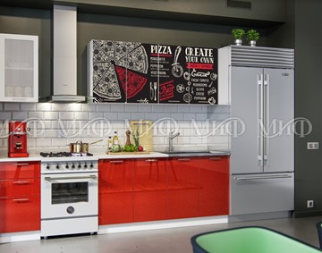 Кухонный гарнитур фотопечать Пицца 1,8 в Белгороде