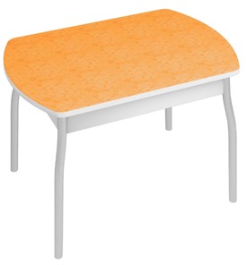 Обеденный стол Орфей-6, Оранжевые цветы в Белгороде