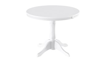 Стол обеденный круглый Орландо Т1, цвет Белый матовый (Б-111.02.1) в Старом Осколе