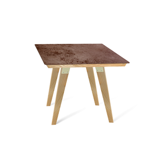 Керамический обеденный стол SHT-TU16 (4 шт.)/ТT8 60/60 (прозрачный лак/прозрачный лак/коричневая сепия) в Старом Осколе