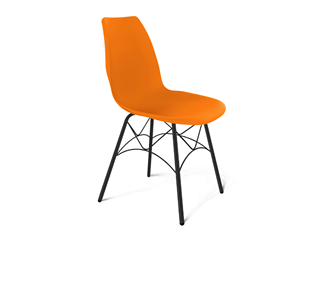 Кухонный стул SHT-ST29/S107 (оранжевый ral2003/черный муар) в Белгороде