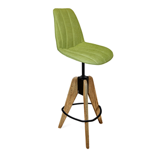 Барный стул SHT-ST29-C1/S92 (оливковый/брашированный коричневый/черный муар) в Старом Осколе