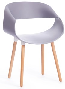Обеденный стул QXX (mod. C1058) 54х56х78 серый 024 /натуральный арт.15194 в Старом Осколе