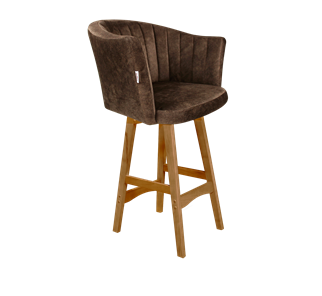 Полубарный стул SHT-ST42-1 / SHT-S65-1 (кофейный трюфель/светлый орех) в Старом Осколе