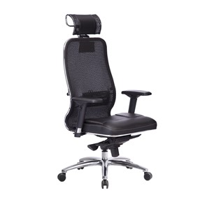 Кресло офисное Метта Samurai SL-3.04, черный плюс в Старом Осколе