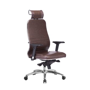 Кресло офисное Samurai KL-3.04, темно-коричневый в Старом Осколе