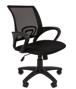 Офисное кресло CHAIRMAN 696 black Сетчатый акрил DW62 черный в Старом Осколе
