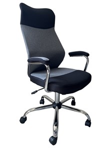 Кресло офисное C168 черный/серый в Старом Осколе