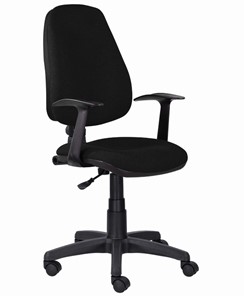 Офисное кресло Brabix Comfort MG-321, регулируемая эргономичная спинка, ткань, черное в Белгороде
