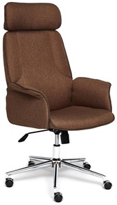 Кресло офисное CHARM ткань, коричневый/коричневый , F25/ЗМ7-147 арт.13340 в Белгороде