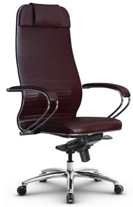 Кресло офисное Metta L 1m 38K2/K мультиблок, нижняя часть 17838 бордовый в Белгороде