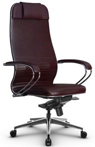 Кресло офисное Metta L 1m 38K2/K мультиблок, нижняя часть 17839 бордовый в Белгороде
