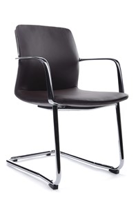 Кресло для офиса Plaza-SF (FK004-С11), темно-коричневый в Белгороде