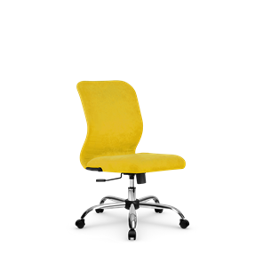 Кресло офисное SU-Mr-4/подл.000/осн.003 желтый в Белгороде