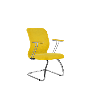 Офисное кресло SU-Mr-4/подл.078/осн.007 желтый в Белгороде
