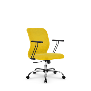 Кресло SU-Mr-4/подл.109/осн.003  желтый в Старом Осколе