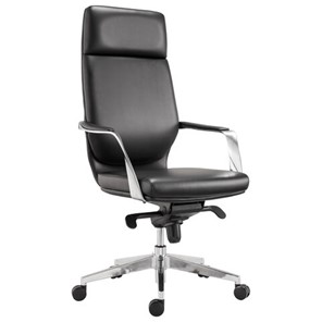 Офисное кресло BRABIX PREMIUM "Resonance EX-755", мультиблок, алюминий, экокожа, черное, 532487 в Старом Осколе