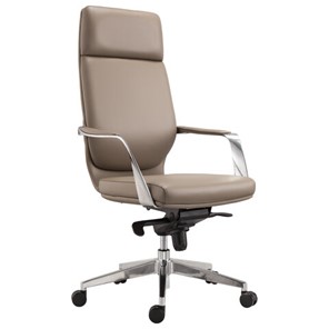 Офисное кресло BRABIX PREMIUM "Resonance EX-755", мультиблок, алюминий, экокожа, бежевое, 532487 в Старом Осколе