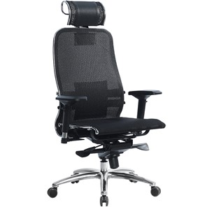 Кресло офисное Метта Samurai S-3.04, черный плюс в Старом Осколе