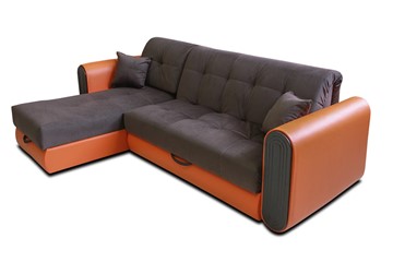 Угловой диван с оттоманкой Аккордеон-8 (сп.м. 90х205) в Старом Осколе
