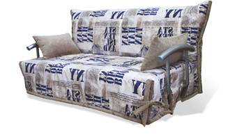 Прямой диван Hit-Divan Аккордеон с боковинами, спальное место 1200 в Белгороде