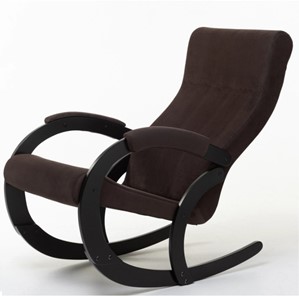 Кресло-качалка Корсика, ткань Amigo Coffee 34-Т-AC в Старом Осколе