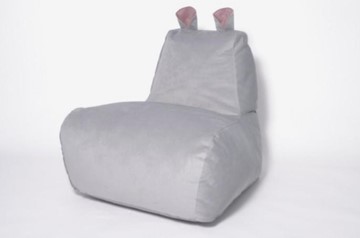 Кресло-мешок Бегемот серый в Белгороде