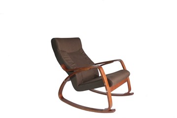 Кресло-качалка Женева, ткань шоколад в Белгороде