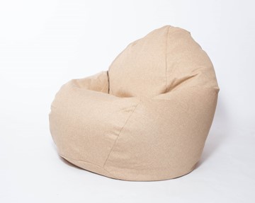 Кресло-мешок Макси, рогожка, 150х100, песочное в Старом Осколе