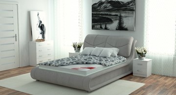 Двуспальная кровать с механизмом Сарма Сицилия 160х200 (с коробом) в Белгороде