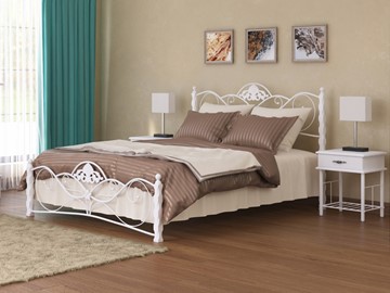 Кровать 2-спальная Garda 2R 160х200, белый в Белгороде