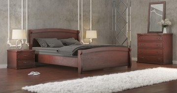 Спальная кровать СВ-Стиль Магнат 160*195 с основанием в Белгороде