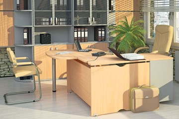 Набор мебели в офис Милан для руководителя отдела в Старом Осколе