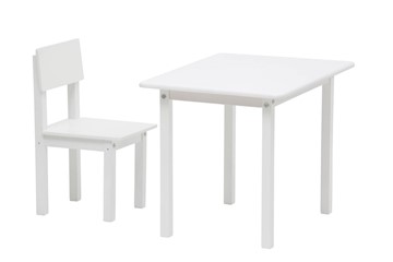 Детский стол и стул POLINI Kids Simple 105 S Белый в Старом Осколе