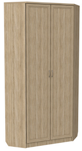 Шкаф 401 угловой со штангой, цвет Дуб Сонома в Старом Осколе