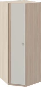 Шкаф угловой Глэдис М21 (Шимо светлый/Белый текстурный) в Старом Осколе