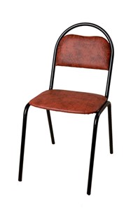 Офисный стул Стандарт СРП-033 Эмаль коричневый кожзам в Белгороде