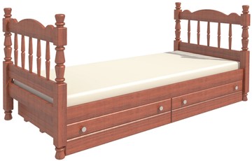 Детская кровать Алёнка (Орех) с основанием в Старом Осколе