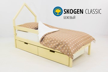 Кровать-домик в детскую мини Skogen бежевый в Белгороде
