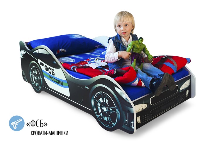 Кровать-машина в детскую ФСБ в Белгороде - изображение 1