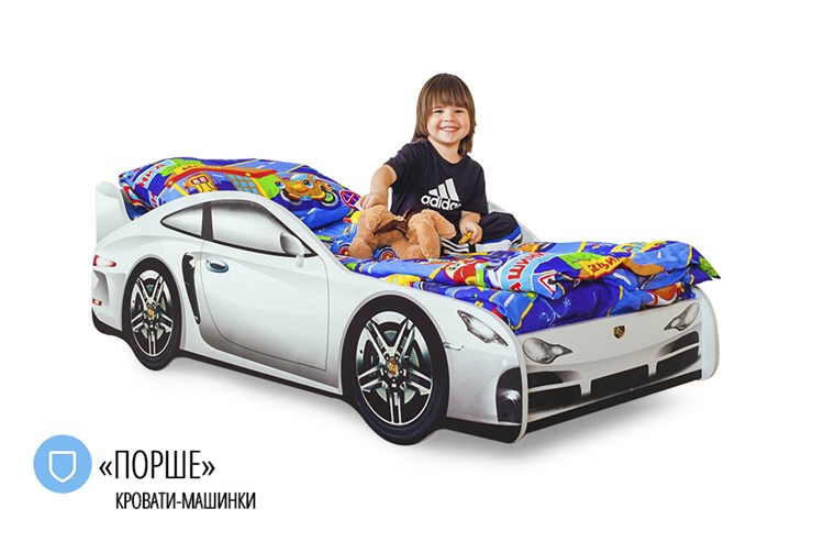Детская кровать-машина Porsche в Белгороде - изображение 1