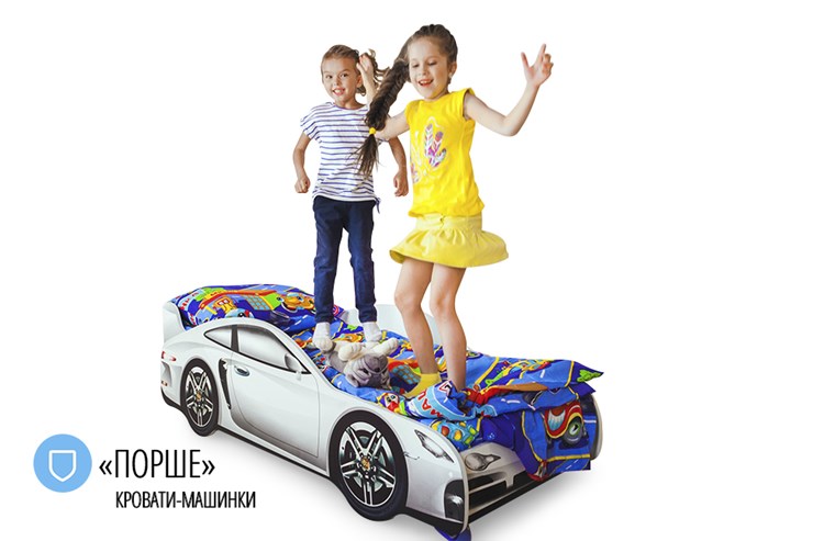 Детская кровать-машина Porsche в Белгороде - изображение 4