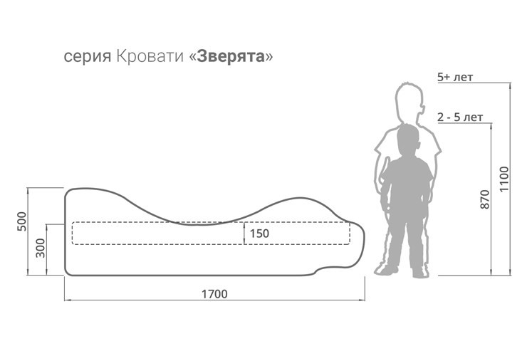 Детская кровать Лев-Кинг в Белгороде - изображение 2