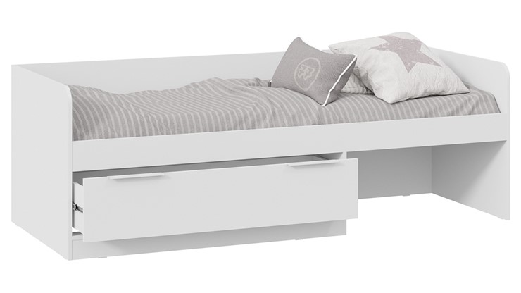 Кровать в детскую Марли Тип 1 (Белый) в Старом Осколе - изображение 1