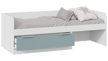 Кровать в детскую Марли Тип 1 (Белый/Серо-голубой) в Старом Осколе - предосмотр 1